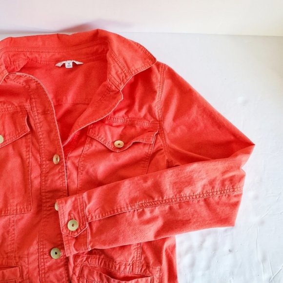 CABI Taylor Jacket Vintage Lobster Style 727 M - Picture 2 of 8